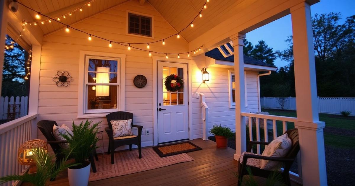 Southern cottage set up as a short-term rental